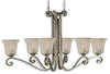 21147 Large Chandeliers-Glass Shade - 478331 - Capital Lighting, Inc.