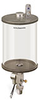 Levelux Clear View Single Feed Electro Lubricator, 1/2 gal Acrylic Reservoir, 1/2” Male NPT, 24VDC - B5175-064AB024D4W - Oil-Rite Corp.