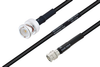 MIL-DTL-17 BNC Male to SMA Male Cable 60 Inch Length Using M17/28-RG58 Coax - PE3M0116-60 - Pasternack