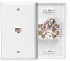 Wall Jacks - 40280-W - Leviton Manufacturing