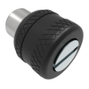 Captive Screw, M4 X 0.7, Press-in, Slotted Recess, Knurled Black Knob - 47-90-301-62 - Southco