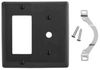 Standard Wall Plate -- NP1226BK - Image