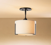 126498-03-DA Semi-Flush Mts.-Drum Shade - 698293 - Capital Lighting, Inc.
