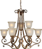 2271-09-41 Mid. Chandeliers-Glass Up - 416557 - Capital Lighting, Inc.