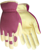 Red Steer 1508 Red Small Grain Cowhide Leather Full Fingered Work & General Purpose Gloves - Wing Thumb - Uncoated - 046065-15081 - 046065-15081 - R. S. Hughes Company, Inc.