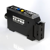 EZ-PRO™, Red, 5-wire M12 Connector, F5 Plastic Fiberoptics Block -- EZPRCF5