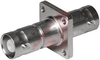 connector,rf coaxial,mhv(high voltage)in-series adapter,4-hole flange,jack-jack -- 70142979