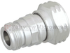 Low PIM 4.3-10 Male (Plug) to N Female (Jack) Adapter, Tri-Metal Plated Brass Body, 1.08 VSWR - FMAD1099 - Fairview Microwave Inc.