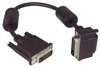 DVI-D Dual Link DVI Cable Male / Male Right Angle,Top 10.0 ft - MDA00030-10F - MilesTek Corporation
