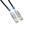Amphenol CS-SAS2MUKPTR-000.5 External Mini-SAS Cable (Pull-Tab) - 4x Mini-SAS (SFF-8088) to 4x Mini-SAS (SFF-8088) 0.5m - Image