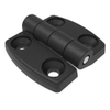Surface Mount Hinge, 51 mm size, with Mounting CSK Holes,Polyamide, Black - EH-DHIF-4851 - Southco