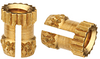 Press-in Threaded Inserts, Straight Knurl - Metric -- PKB-M3 - Image