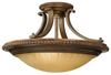 Close to Ceiling Lighting Fixture - SF262FG/BRB - Generation Brands