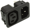 Conn, Iec Power Entry, Plug-Socket, 10A; Iec Connector Type Schurter - 88K2149 - Newark, An Avnet Company