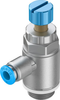 One-way flow control valve - GRLA-3/8-QS-6-RS-D - Festo Corporation