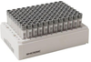 1.40ml 2D Data-Matrix coded Screw Cap tubes with External Thread Hybrid W1D U-bottom in Micronic 96-4 Rack with high cover (Barcoded A1-H1 side) -- MP52761