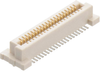 Mezzanine Conn, Rcpt, 40Pos, 2Row, 0.8Mm; Mezzanine Connector Type Harwin - 70AJ5921 - Newark, An Avnet Company