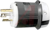 Electrical Plug; 20 A; 125 VAC; 0.360 to 0.930 in.; Nylon; Nylon; Steel; Brass - 70116393 - Allied Electronics, Inc.