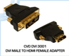 DVI male to HDMI Female Adapter -- CVD DVI 3001 - Image