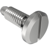 Fast Lead Screw, Medium Size, Slotted Recess, 9.5 mm  Max. Outer Panel, Steel, Zinc Plate, Bright chromate, plus sealer - 12-11-509-11 - Southco