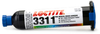 Henkel Loctite 3311 Light Cure Adhesive Clear 25 mL Syringe -- 88189