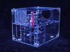 Sunbeam Acrylic UFO Cube Case - UV Blue - 23112 - Xoxide