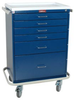 Classic Six Drawer Anesthesia Workstation Key Lock Stan.. - 6450 - Harloff Company, Inc. (The)