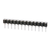 13 Pos. Female SIL Vertical Throughboard IC Strip -- D01-9971342 - Image