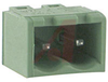 Terminal Block; 2; 12/16/2005 A; 300/450 V; 1.5 mm; 5.08 mm; 12.2 mm; PA6.8 - 70078221 - Allied Electronics, Inc.