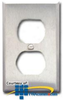 ICC 2-Port Single Gang Electrical Stainless Steel Faceplate -- IC106FP2SS