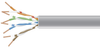 1000ft Spool Gray CAT6 550MHz Stranded Bulk Cable Unshielded PVC -- EVNSL0640A-1000 - Image