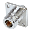 RF Adapter Straight N Female to SMA Male DC - 18GHz Flange 50Ω - NFFL-SM50+ - Mini-Circuits