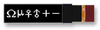 Oled Display, 96 X 16, White, 23.75Mm; Resolution Midas - 52Y1019 - Newark, An Avnet Company