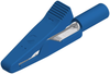 Crocodile Clip, 4Mm, Blue, 6A; Connector Type Hirschmann Test And Measurement - 71AC0917 - Newark, An Avnet Company