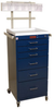 Mini-Line Six Drawer Cart with Key Lock Specialty Packa.. - 3456K-ANS - Harloff Company, Inc. (The)