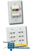 Panduit® Mini-Com Classic Series Faceplate Kits - CFPS4 - TelephoneStuff.com