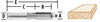 Laminate Trimming Bits, Flush Trimmer - 2 Flute - 733128-8A - Makita USA, Inc.
