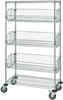 Mobile Basket Unit, 2Shelves, 3Basket; Height Quantum Storage - 42AC5147 - Newark, An Avnet Company
