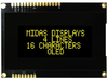 Oled Alphanumeric Display, 16 X 4, Cob; Character Count X Line Midas -- 21AH3318