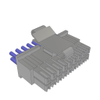 Rectangular Cable Assemblies - 612-MMSD-09-20C-F-20.00-S-K-M-ND - DigiKey