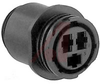 Connector; 3; Receptacle; Wire; 17; AllPlastic; 15/16-20 UNEF-2A; 0.220 in. - 70082978 - Allied Electronics, Inc.