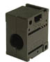 CSDA Series digital current sensor, 0.25 A to 1.0 A operate current, through-hole design, logic level sinking output, operates on AC or DC current, pinout style 2 no PCB pins -- CSDA1BA-S