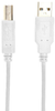 Usb Cable, 2.0 Plug A-B, 10Ft, White; Connector A Multicomp Pro - 58AC7775 - Newark, An Avnet Company