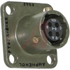 connector,metal circ,class a,box mount recept,size 8,4 #20 solder socket contact - 70052476 - Allied Electronics, Inc.
