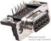 D Sub Connector, Standard, 9 Position, Receptacle; No. Of Contacts Amp - Te Connectivity - 30AC5716 - Newark, An Avnet Company