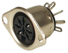 Din Audio/video Conn, Jack, 8Pos, Steel; No. Of Contacts Hirschmann - 67AC3860 - Newark, An Avnet Company