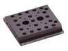 Modular Riser Plates, 101.6 mm x 101.6 mm x 12.7 mm, M6 Thread, Metric - M-MRP4-0.5 - Newport MKS