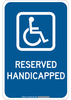 Handicapped Parking Sign - 127454 - Brady Corporation