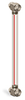 Standard Nylon Liquid Level Gage, 10” Centerline, Back Mount 1/2”-20 with Nuts - B3642-11000BB1W - Oil-Rite Corp.