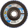 Norton Metal ZA Coarse Center Mount Fiberglass Conical Flap Disc - 66254420002 - Norton Abrasives